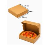 Pizza Kargo Kutusu 100 Adet 31 X 30 X 4 cm