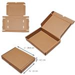 Slim Kraft Kargo Kutusu 100 Adet 295 x 220 x 45 mm