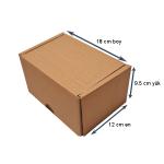 Mini Kraft Kargo Kutusu 50 Adet 180 x 120 x 95 mm